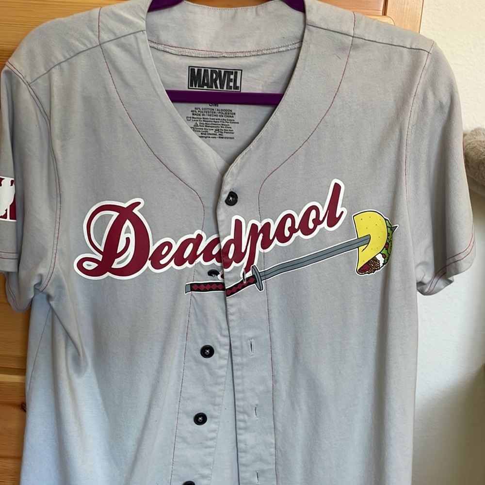 Marvel Deadpool Jersey